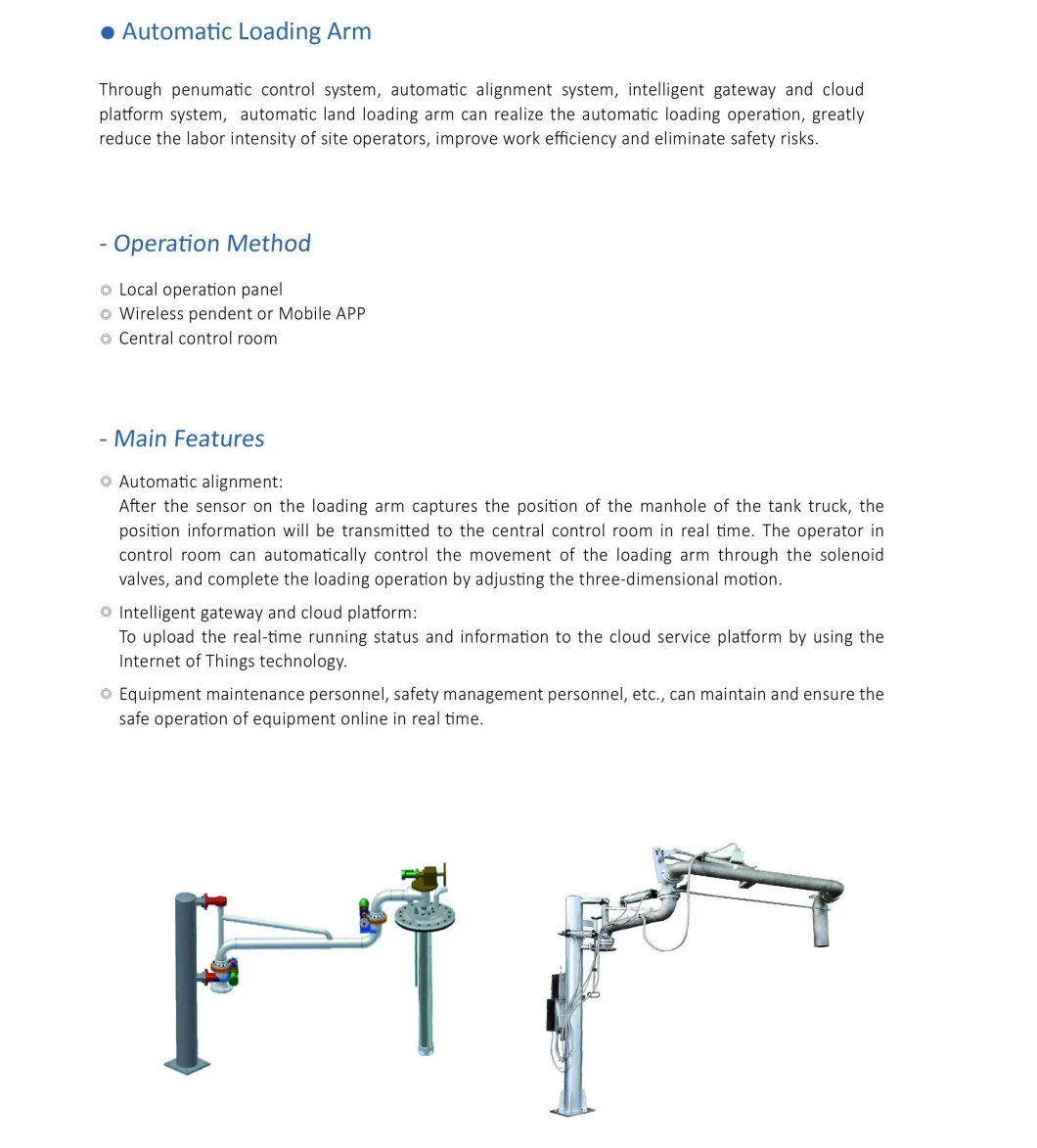 Top Loading Arm